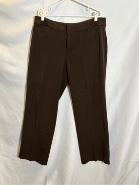 Christopher & Banks Brown Dress Pants - Straight Leg